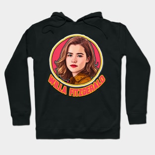 Willa Fitzgerald graphic illustration design Hoodie